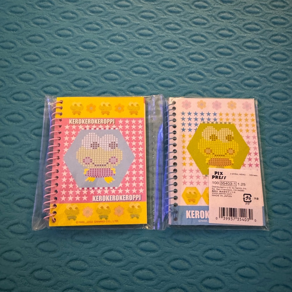 Sanrio Keroppi mini notebook *2 set